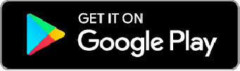 google play black logo