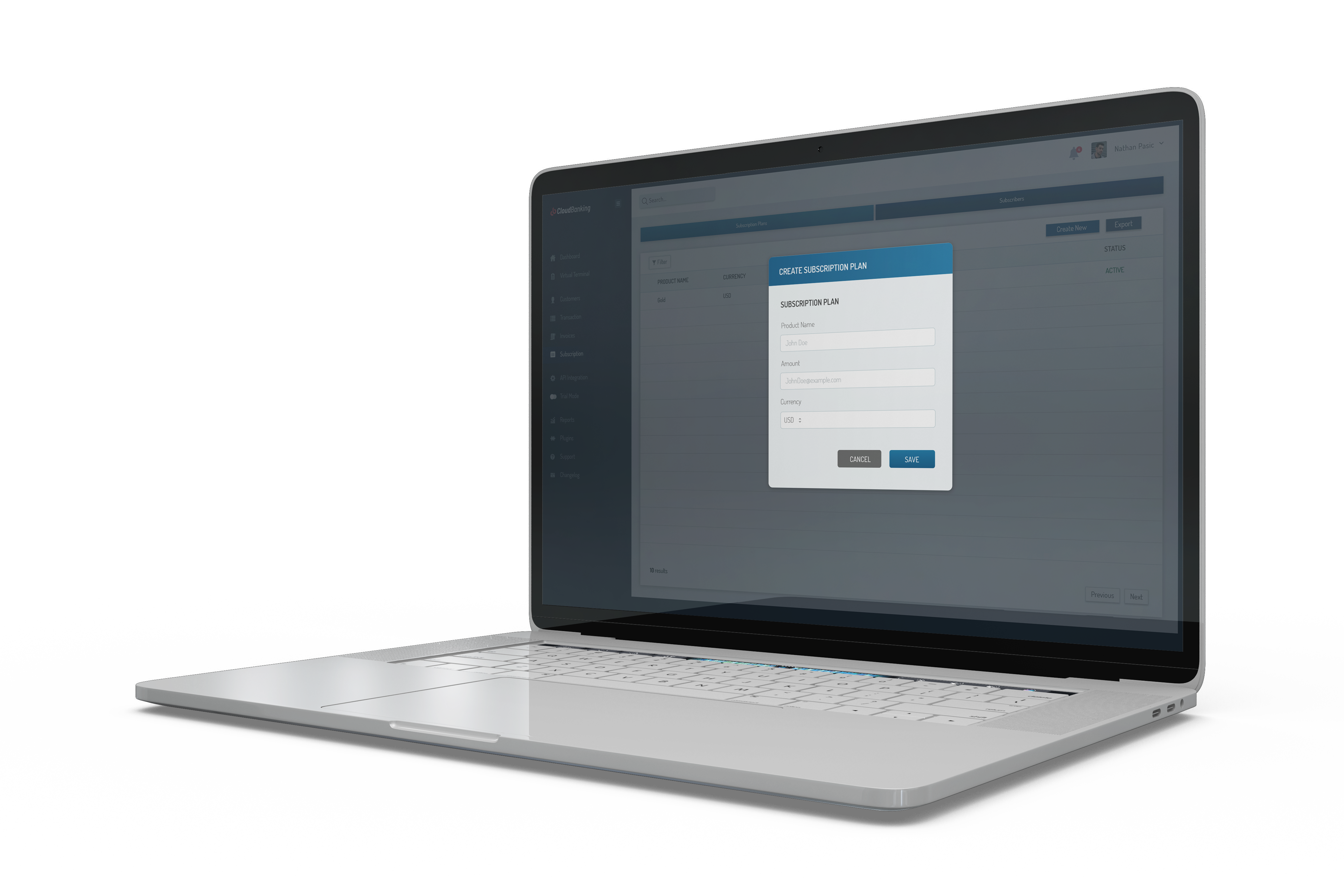 report dashboard